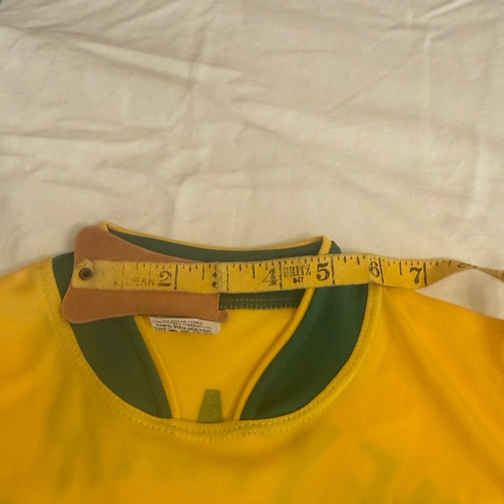 Kids Brazil Soccer Neymar Jr. Jersey - Yellow & Green - Picture 9 of 9